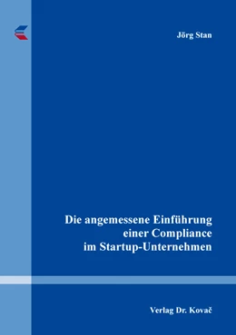 Abbildung von Stan | Die angemessene Einführung einer Compliance im Startup-Unternehmen | 1. Auflage | 2019 | 20 | beck-shop.de