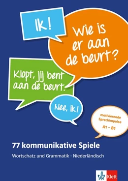 Abbildung von 77 kommunikative Spiele. Wortschatz und Grammatik - Niederländisch. Lehrerbuch + Online | 1. Auflage | 2018 | beck-shop.de