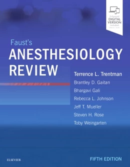 Abbildung von Mayo Foundation for Medical Education / Trentman | Faust's Anesthesiology Review | 5. Auflage | 2019 | beck-shop.de