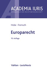 Abbildung von Hobe / Fremuth | Europarecht | 10., neu bearbeitete Auflage | 2020 | beck-shop.de