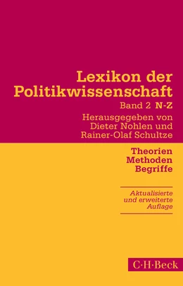 Abbildung von Nohlen, Dieter / Schultze, Rainer-Olaf | Lexikon der Politikwissenschaft Bd. 2: N-Z | 5. Auflage | 2019 | 1464 | beck-shop.de
