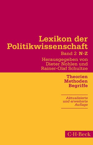 Cover: , Lexikon der Politikwissenschaft Bd. 2: N-Z