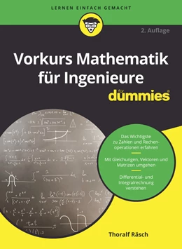 Abbildung von Räsch | Vorkurs Mathematik für Ingenieure für Dummies | 2. Auflage | 2019 | beck-shop.de