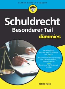 Abbildung von Huep | Schuldrecht Besonderer Teil für Dummies | 1. Auflage | 2019 | beck-shop.de