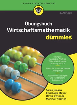 Abbildung von Jensen / Mayer | Übungsbuch Wirtschaftsmathematik für Dummies | 2. Auflage | 2019 | beck-shop.de