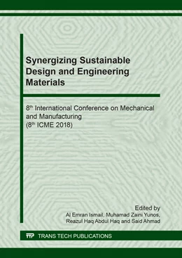 Abbildung von Ismail / Yunos | Synergizing Sustainable Design and Engineering Materials | 1. Auflage | 2018 | beck-shop.de