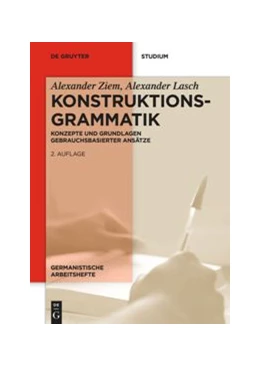 Abbildung von Ziem / Lasch | Konstruktionsgrammatik | 2. Auflage | 2024 | beck-shop.de