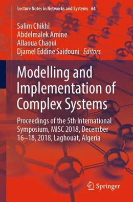 Abbildung von Chikhi / Amine | Modelling and Implementation of Complex Systems | 1. Auflage | 2018 | beck-shop.de
