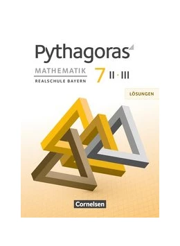 Abbildung von Babl / Baum | Pythagoras 7. Jahrgangsstufe (WPF II/III) - Lösungen zum Schülerbuch | 1. Auflage | 2019 | beck-shop.de