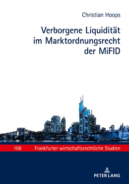 Abbildung von Hoops | Verborgene Liquidität im Marktordnungsrecht der MiFID | 1. Auflage | 2018 | beck-shop.de