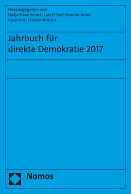 Abbildung von Braun Binder / Feld | Jahrbuch für direkte Demokratie 2017 | 1. Auflage | 2019 | beck-shop.de