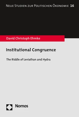 Abbildung von Ehmke | Institutional Congruence | 1. Auflage | 2019 | Band 16 | beck-shop.de