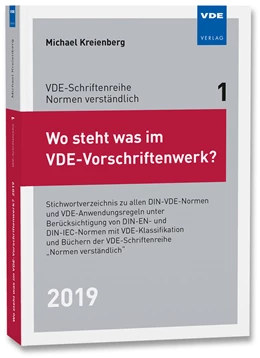 Abbildung von Kreienberg | Wo steht was im VDE-Vorschriftenwerk? 2019 | 1. Auflage | 2019 | 1 | beck-shop.de