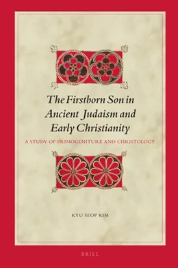 Abbildung von Kim | The Firstborn Son in Ancient Judaism and Early Christianity | 1. Auflage | 2019 | 171 | beck-shop.de