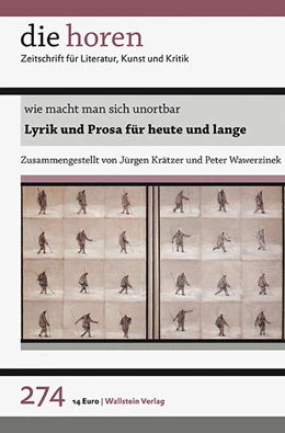 Abbildung von Krätzer | wie macht man sich unortbar | 1. Auflage | 2019 | 274, 64. Jahrgang | beck-shop.de