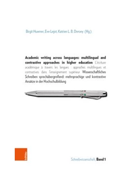 Abbildung von Huemer / Deroey | Academic writing across languages: multilingual and contrastive approaches in higher education | 1. Auflage | 2019 | beck-shop.de