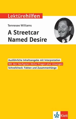 Abbildung von Lektürehilfen Tennessee Williams, A Streetcar Named Desire | 1. Auflage | 2019 | beck-shop.de