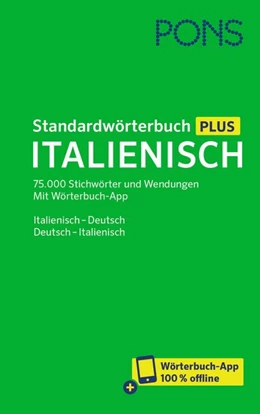 Abbildung von PONS Standardwörterbuch Plus Italienisch | 1. Auflage | 2019 | beck-shop.de