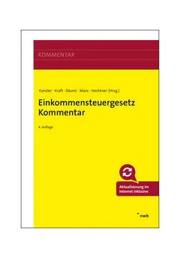 Abbildung von Kanzler / Kraft | Einkommensteuergesetz Kommentar | 4. Auflage | 2019 | beck-shop.de