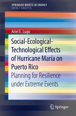 Abbildung von Lugo | Social-Ecological-Technological Effects of Hurricane María on Puerto Rico | 1. Auflage | 2018 | beck-shop.de