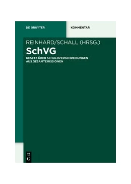 Abbildung von Reinhard / Schall | SchVG Schuldverschreibungsgesetz | 1. Auflage | 2020 | beck-shop.de