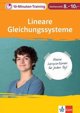 Abbildung von 10-Minuten-Training Mathematik Lineare Gleichungssysteme 8.-10. Klasse | 1. Auflage | 2019 | beck-shop.de