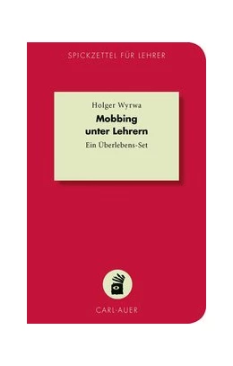 Abbildung von Wyrwa | Mobbing unter Lehrern | 1. Auflage | 2019 | beck-shop.de