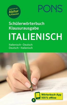 Abbildung von PONS Schülerwörterbuch Klausurausgabe Italienisch | 1. Auflage | 2019 | beck-shop.de