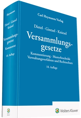 Abbildung von Dietel / Gintzel | Versammlungsgesetze | 18. Auflage | 2019 | beck-shop.de