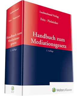 Abbildung von Fritz / Pielsticker | Handbuch zum Mediationsgesetz | 2. Auflage | 2018 | beck-shop.de