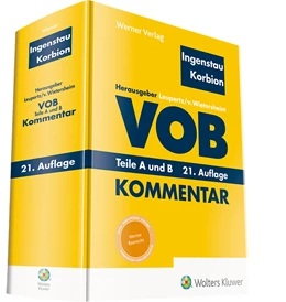 Abbildung von Ingenstau / Korbion | VOB Teile A und B | 21. Auflage | 2019 | beck-shop.de