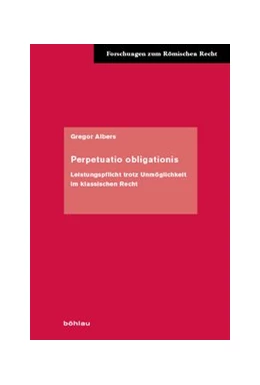 Abbildung von Albers | Perpetuatio obligationis | 1. Auflage | 2019 | beck-shop.de