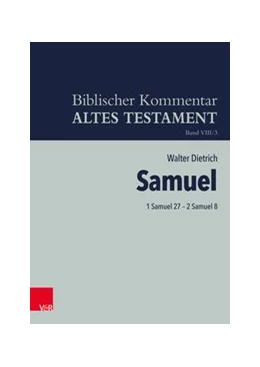 Abbildung von Dietrich | 1 Samuel 27 – 2 Samuel 8 | 1. Auflage | 2019 | beck-shop.de