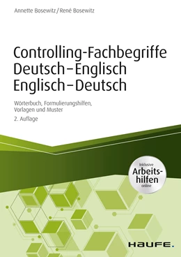 Abbildung von Bosewitz | Controlling-Fachbegriffe Deutsch-Englisch, Englisch-Deutsch - inkl. Arbeitshilfen online | 2. Auflage | 2018 | beck-shop.de
