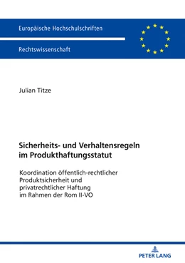 Abbildung von Titze | Produkthaftungsstatut | 1. Auflage | 2019 | beck-shop.de