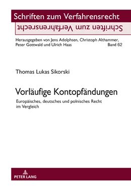 Abbildung von Sikorski | Vorläufige Kontopfändungen | 1. Auflage | 2018 | beck-shop.de