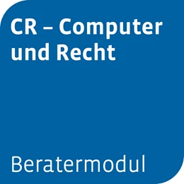 Abbildung von Beratermodul Computer und Recht - CR | 1. Auflage | | beck-shop.de