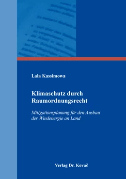 Abbildung von Kassimowa | Klimaschutz durch Raumordnungsrecht | 1. Auflage | 2019 | 15 | beck-shop.de