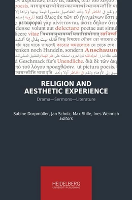 Abbildung von Dorpmüller / Scholz | Religion and Aesthetic Experience | 1. Auflage | 2019 | beck-shop.de