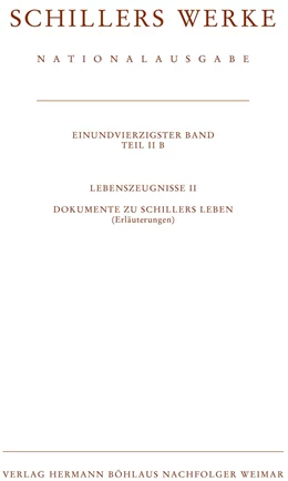 Abbildung von Schalhorn | Schillers Werke. Nationalausgabe | 1. Auflage | 2021 | beck-shop.de