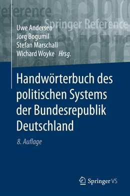 Abbildung von Andersen / Bogumil | Handwörterbuch des politischen Systems der Bundesrepublik Deutschland | 8. Auflage | 2021 | beck-shop.de