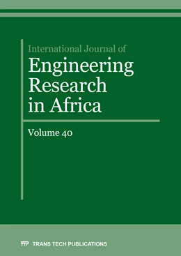 Abbildung von International Journal of Engineering Research in Africa Vol. 40 | 1. Auflage | 2019 | beck-shop.de
