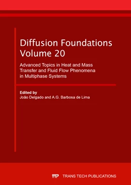 Abbildung von Delgado / Barbosa de Lima | Advanced Topics in Heat and Mass Transfer and Fluid Flow Phenomena in Multiphase Systems | 1. Auflage | 2019 | beck-shop.de