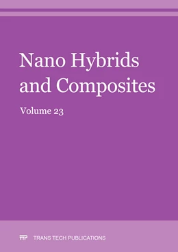 Abbildung von Nano Hybrids and Composites Vol. 23 | 1. Auflage | 2019 | beck-shop.de