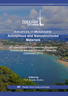 Abbildung von Zhukov | Advances in Metastable, Amorphous and Nanostructured Materials | 1. Auflage | 2019 | Volume 31 | beck-shop.de