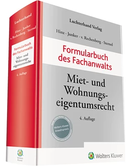 Abbildung von Hinz / Junker | Formularbuch des Fachanwalts Miet- und Wohnungseigentumsrecht | 4. Auflage | 2021 | beck-shop.de