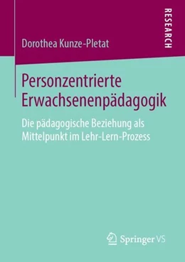 Abbildung von Kunze-Pletat | Personzentrierte Erwachsenenpädagogik | 1. Auflage | 2018 | beck-shop.de