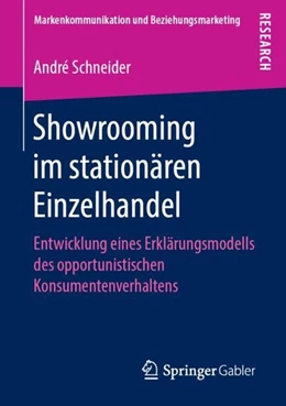 Abbildung von Schneider | Showrooming im stationären Einzelhandel | 1. Auflage | 2018 | beck-shop.de