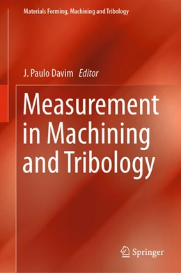 Abbildung von Davim | Measurement in Machining and Tribology | 1. Auflage | 2018 | beck-shop.de