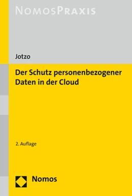 Abbildung von Jotzo | Der Schutz personenbezogener Daten in der Cloud | 2. Auflage | 2020 | beck-shop.de